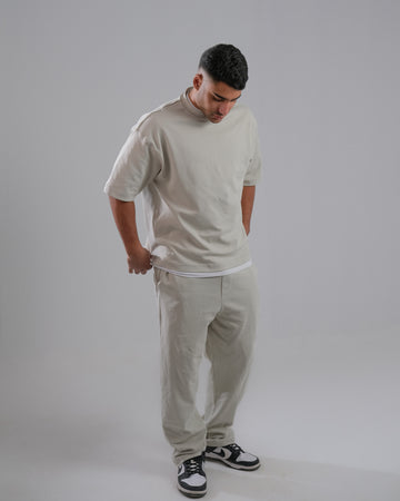 oversized Fit Tee And Straight Pants