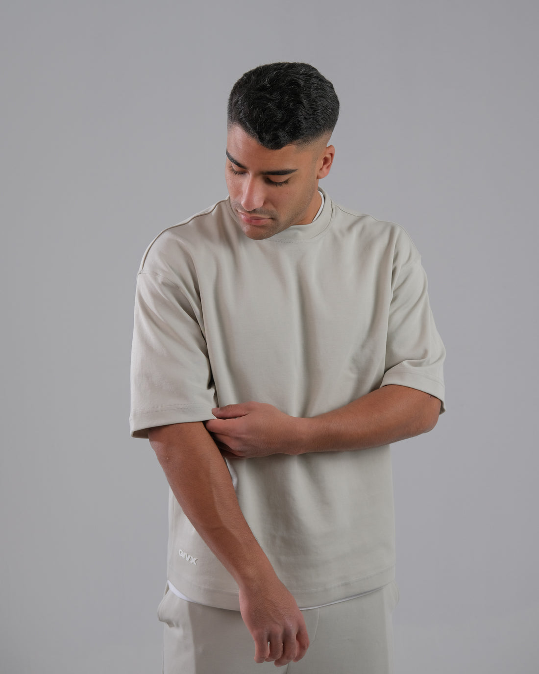 oversized Fit Tee And Straight Pants